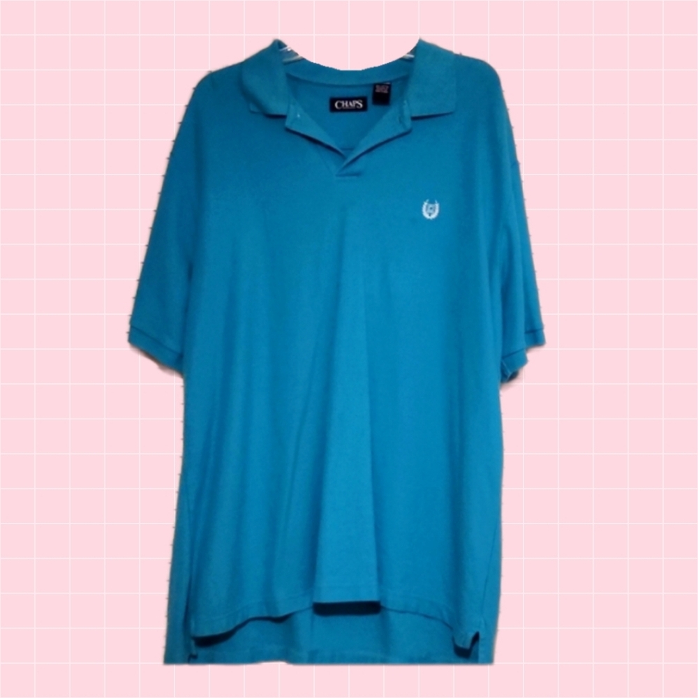 Chaps 💿 Teal Polo